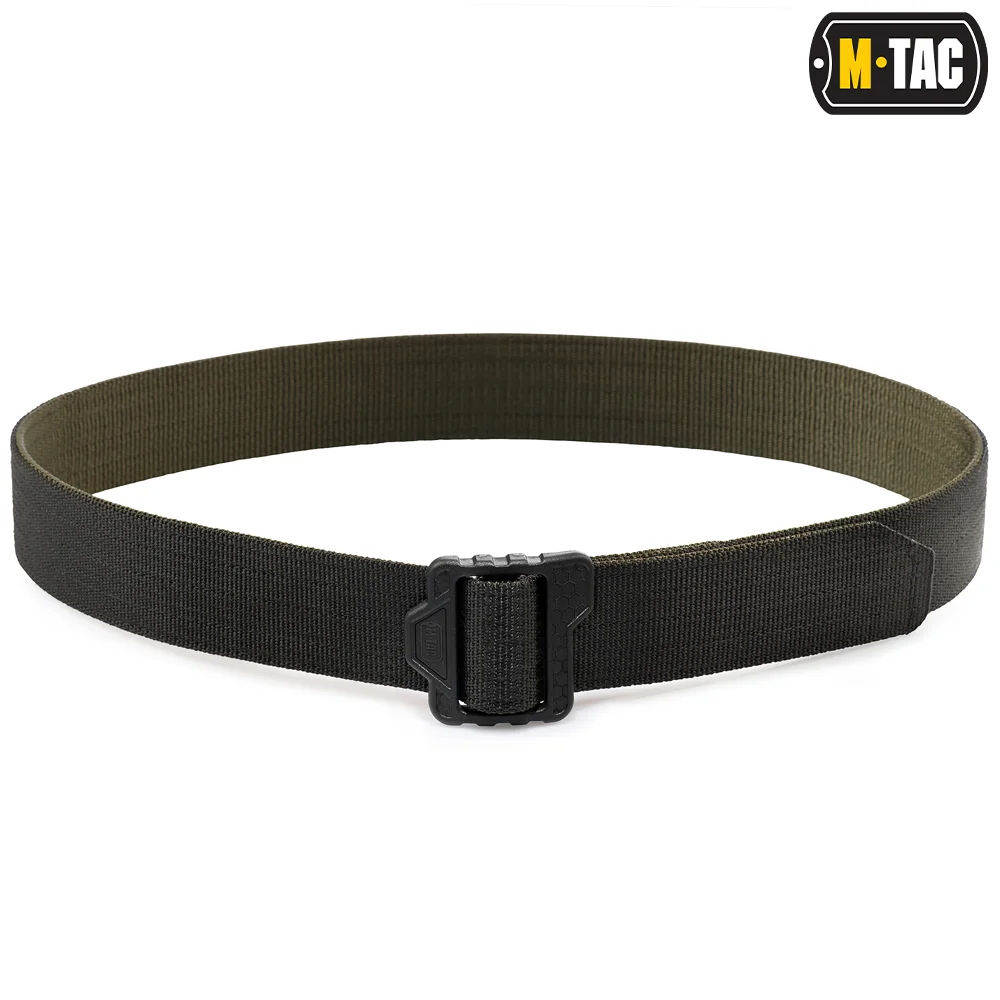 M-Tac Double Duty Tactical Belt Hex L Olive/Negru 2