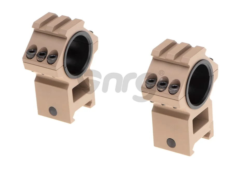 Aim-O inele pentru luneta Top Rail 25.4mm / 30mm inalte Desert