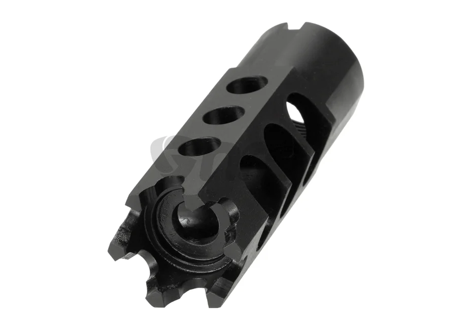 LCT supresor flama hexagonal CW Negru 2