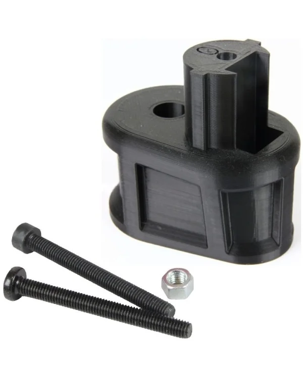 3D6 Dropstock EVO M4 AEG negru mat 0 grade